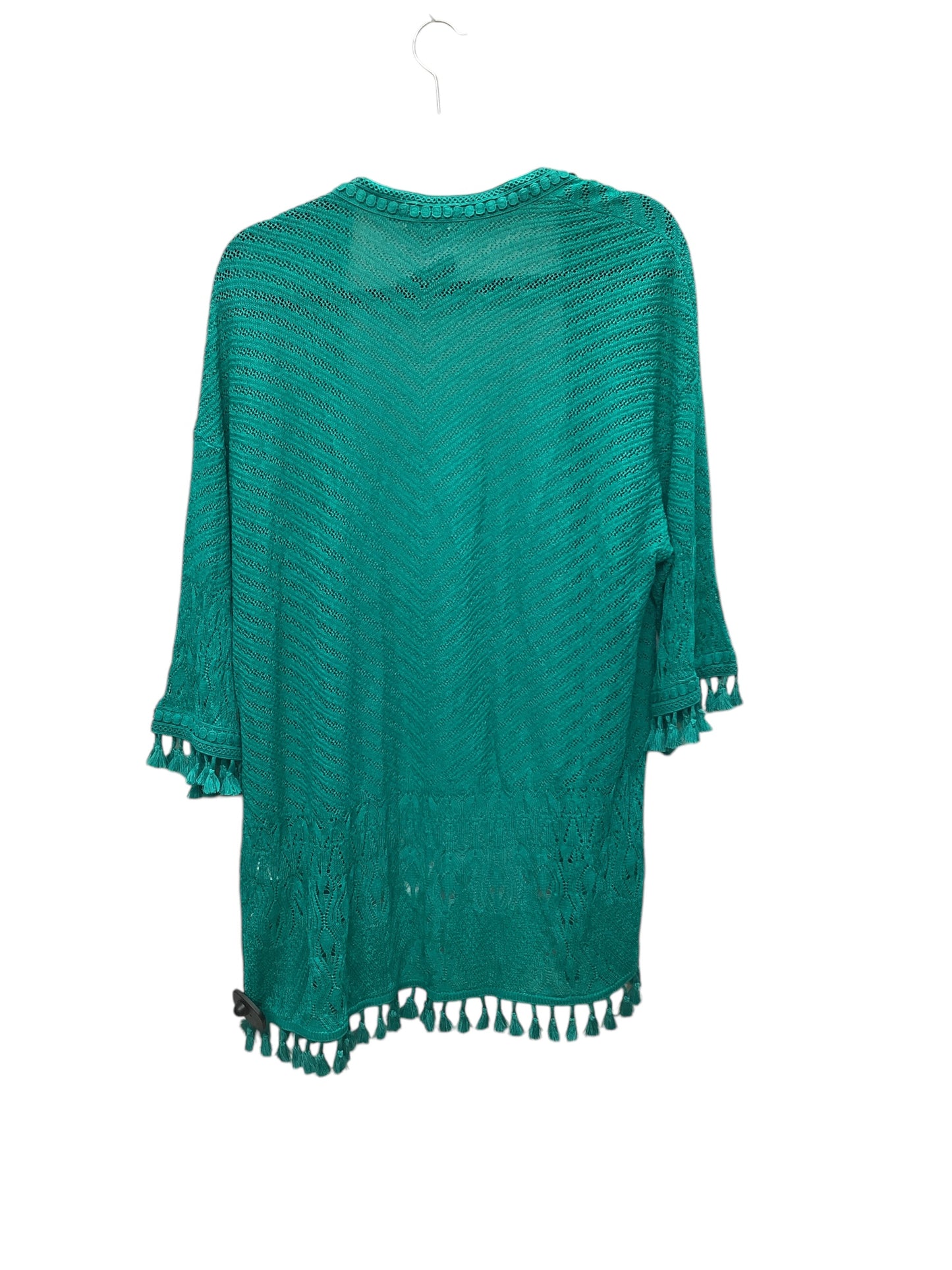 Kimono By Chicos In Green, Size: L