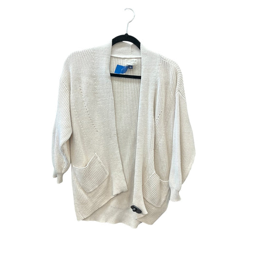 Sweater Cardigan By Universal Thread In Cream, Size: S