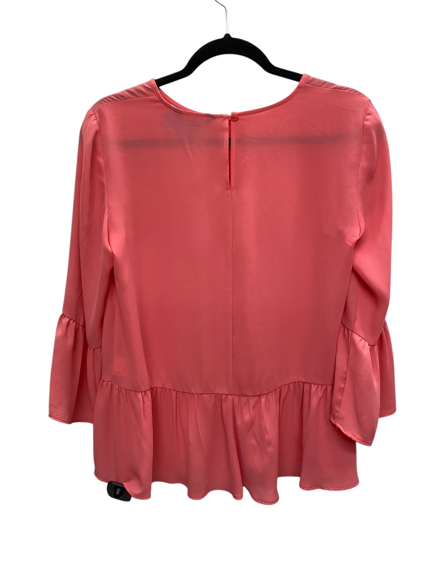 Top Long Sleeve By Banana Republic In Pink, Size: Sp