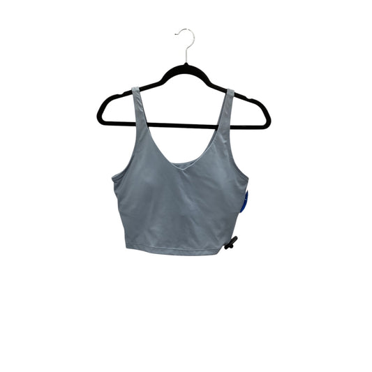 Athletic Bra By Clothes Mentor In Blue, Size: M