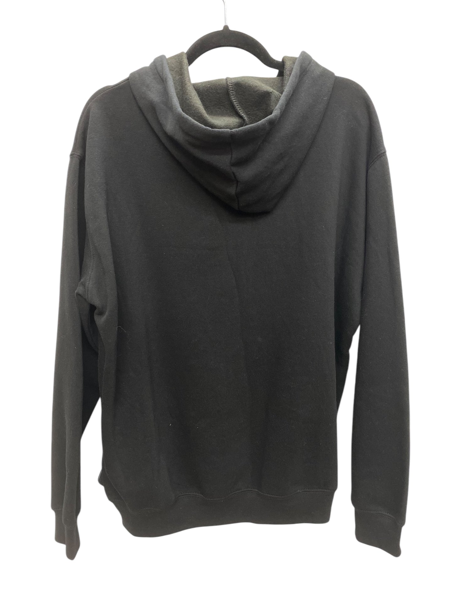 Sweatshirt Hoodie By Clothes Mentor In Black, Size: Xl