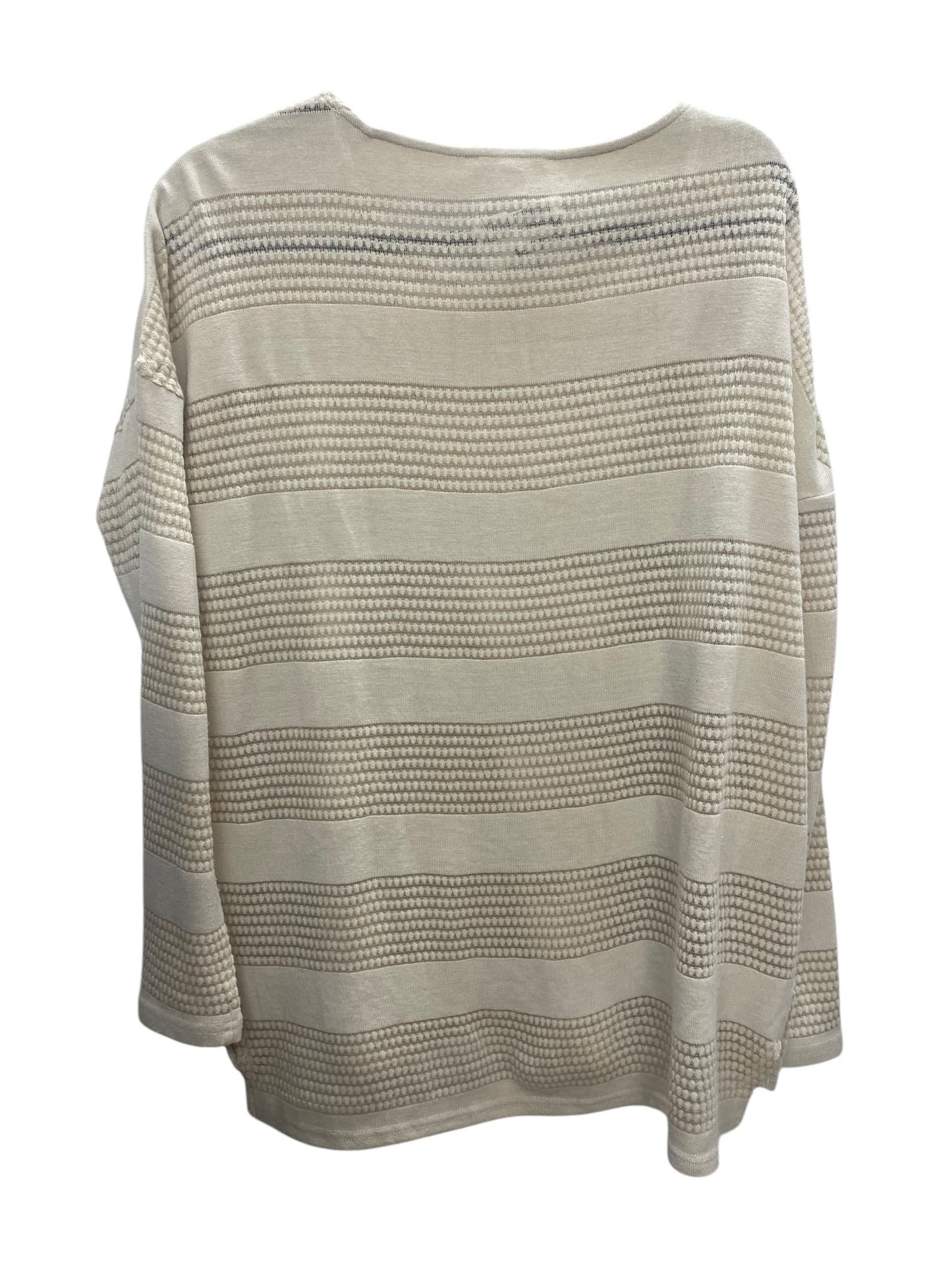 Top Long Sleeve By Loveriche In Tan, Size: S