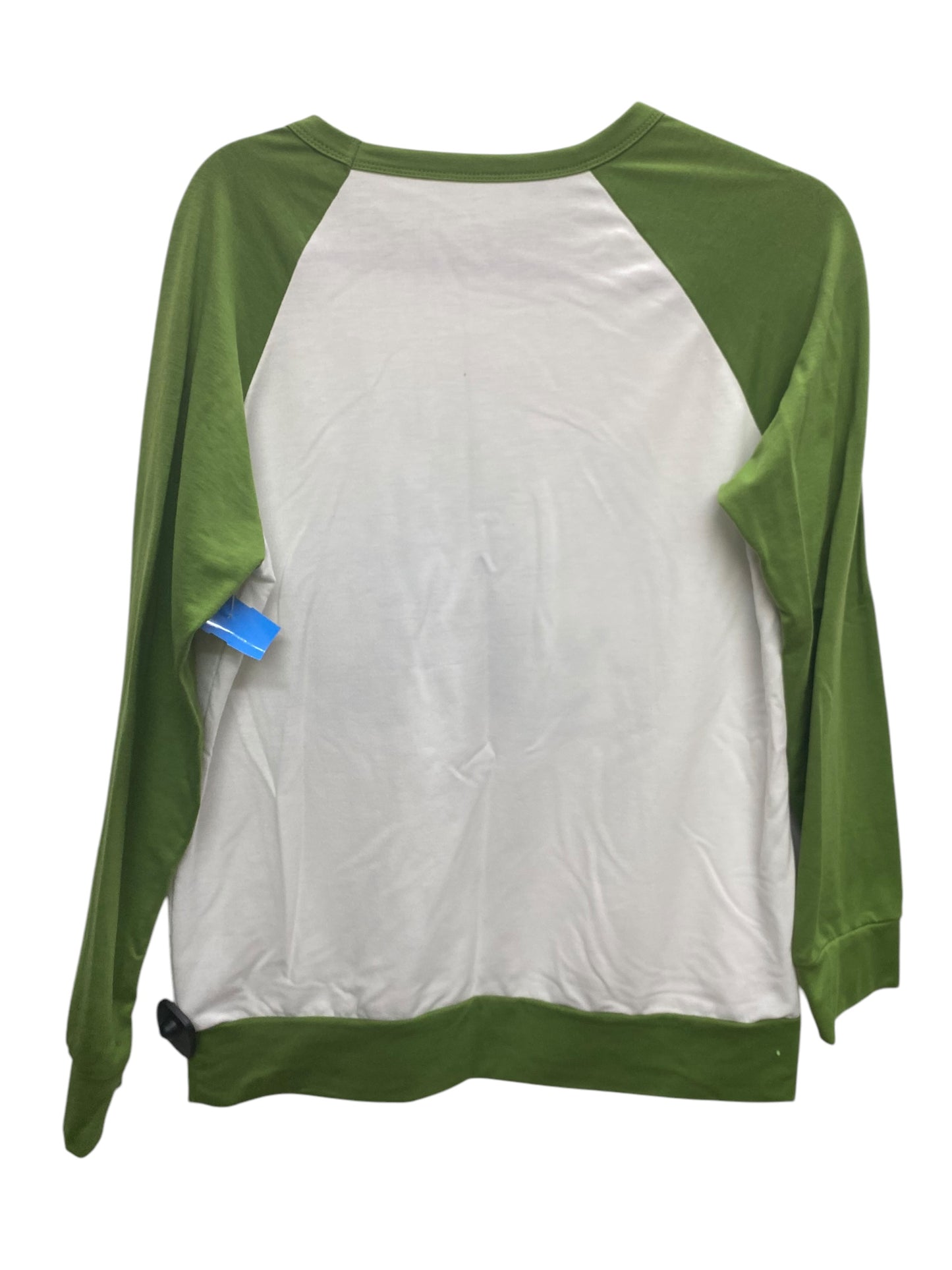 Top Long Sleeve By Clothes Mentor In Green, Size: L