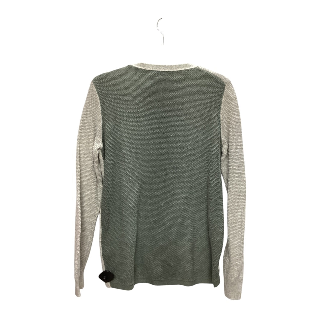 Top Long Sleeve By Madewell In Grey, Size: M