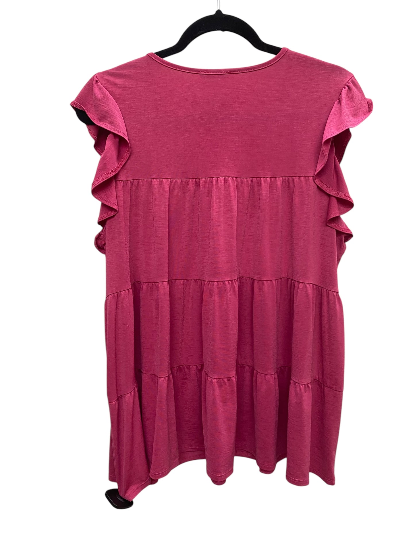 Top Sleeveless By Heimish Usa In Pink, Size: L