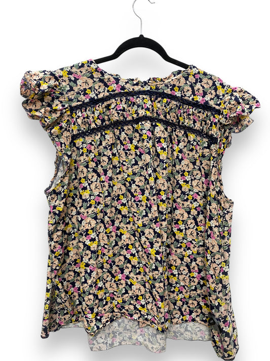 Top Sleeveless By Lane Bryant In Floral Print, Size: 3x