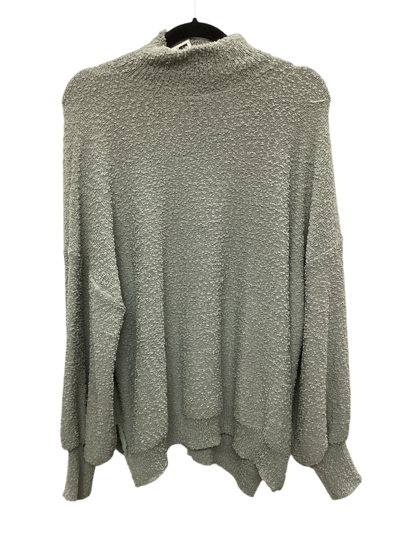 Top Long Sleeve By Glam In Green, Size: L