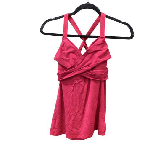 Athletic Tank Top By Lululemon In Red, Size: 6