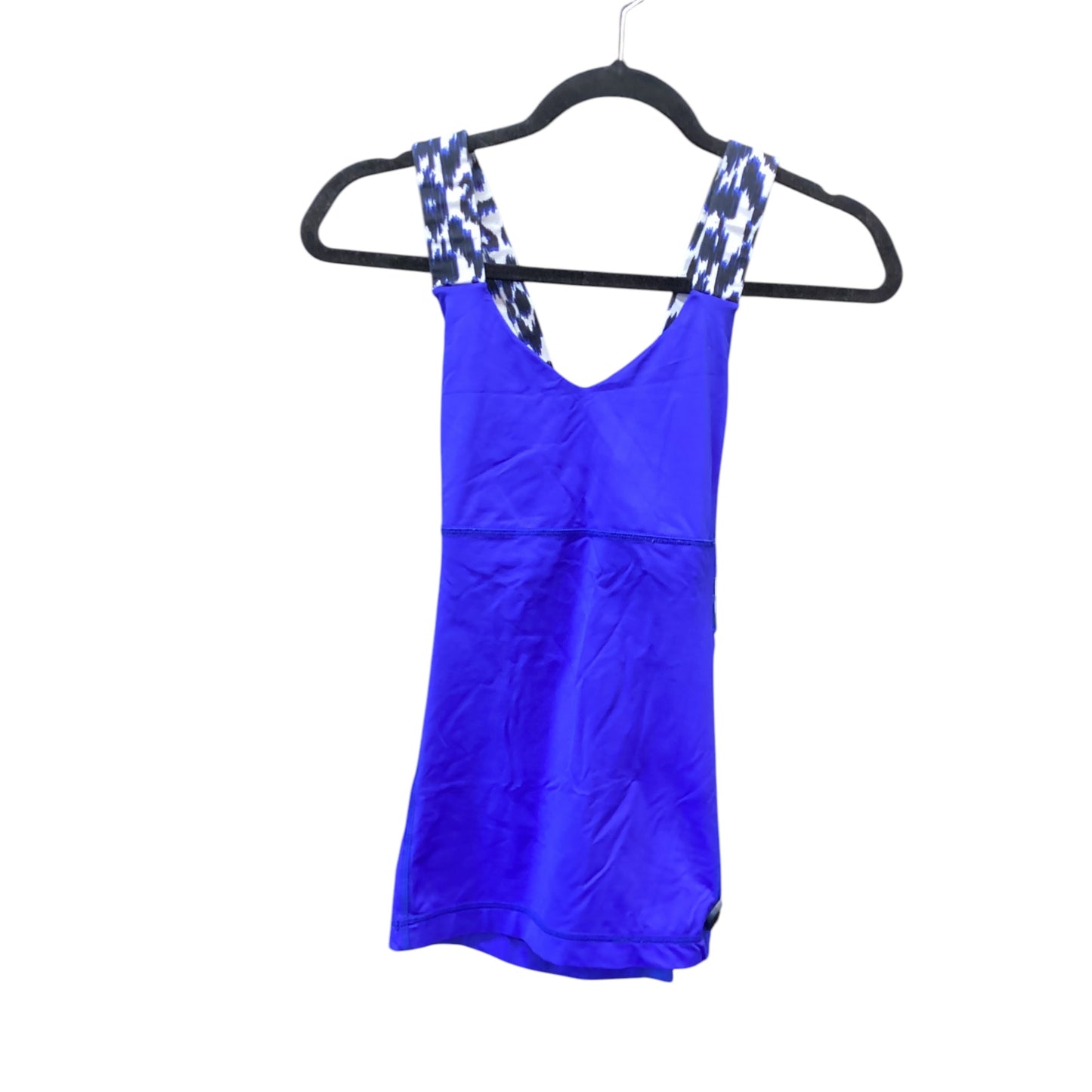 Athletic Tank Top By Lululemon In Blue, Size: 6