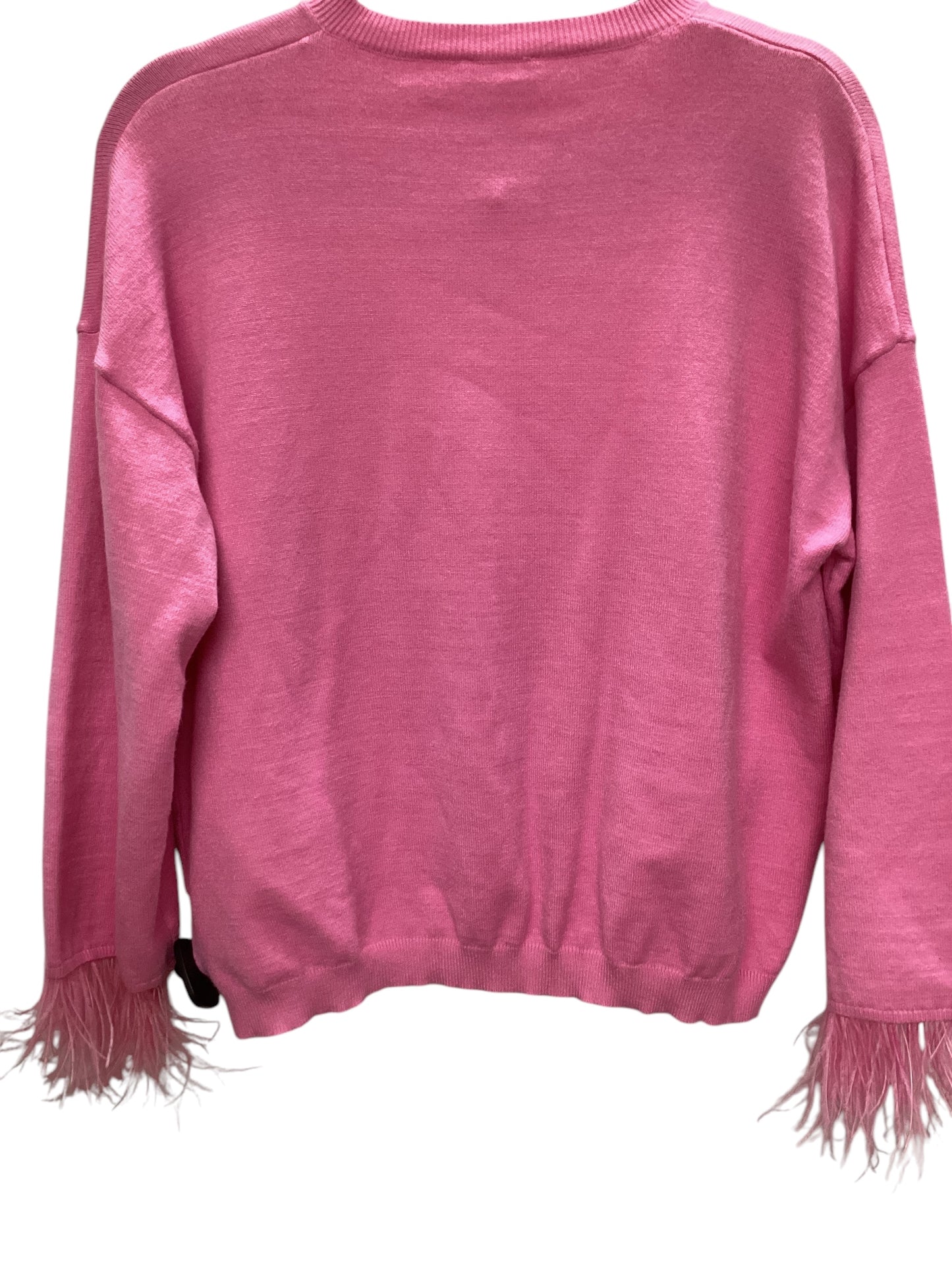 Top Long Sleeve By 143 Story In Pink, Size: M