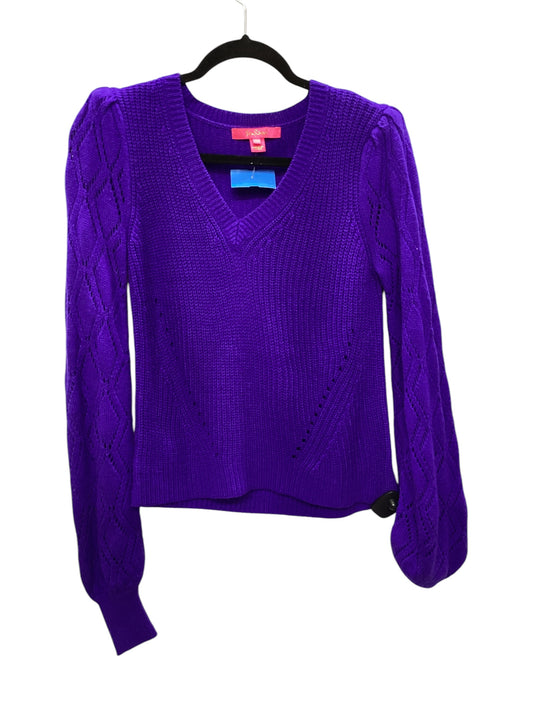 Sweater By Lilly Pulitzer In Purple, Size: Xxs