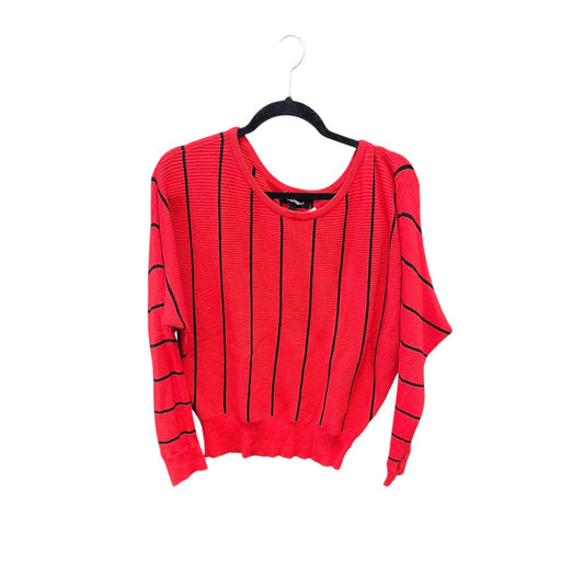 Top Long Sleeve By Express In Red, Size: S