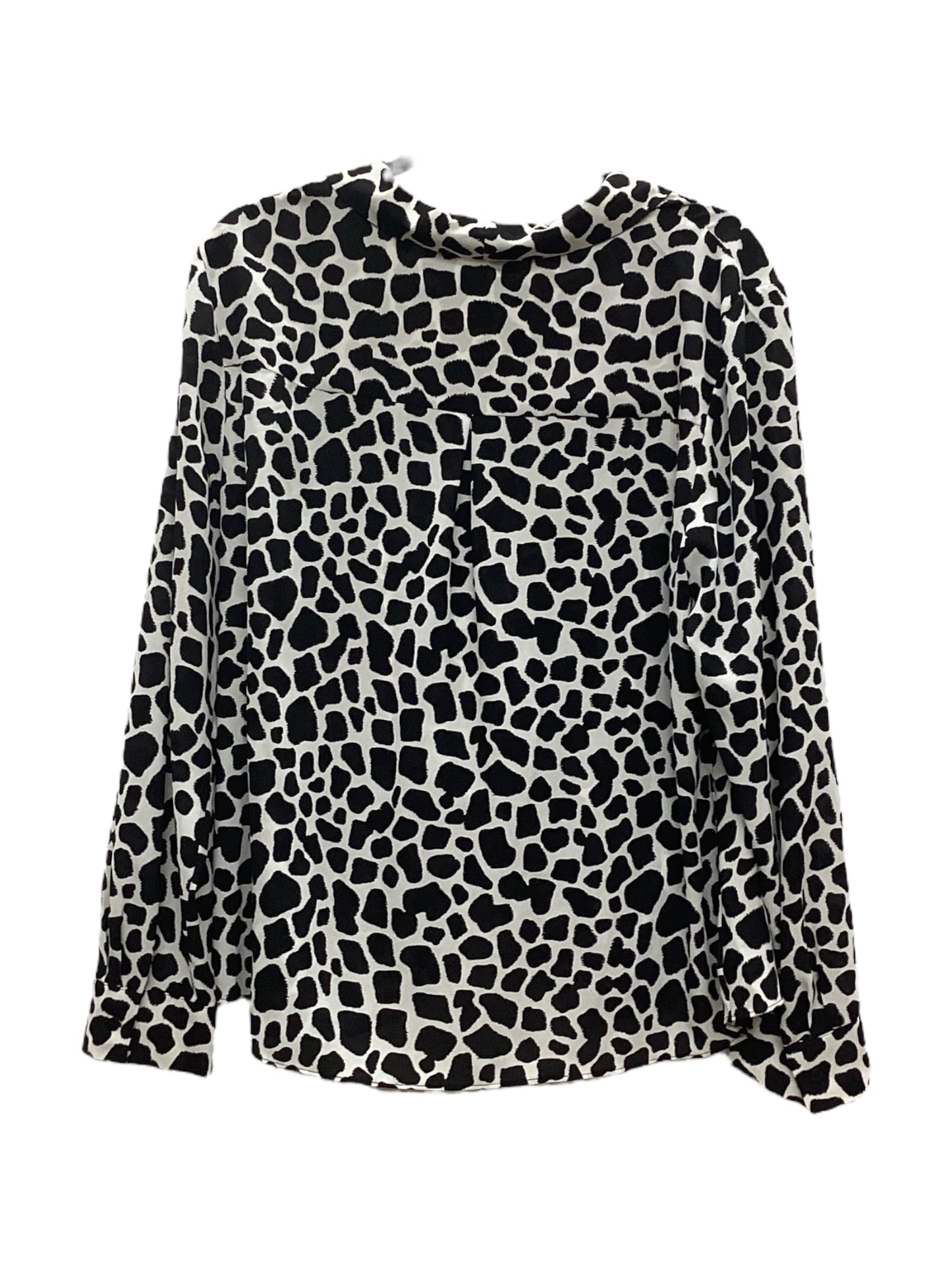 Top Long Sleeve By Inc In Black, Size: Xl