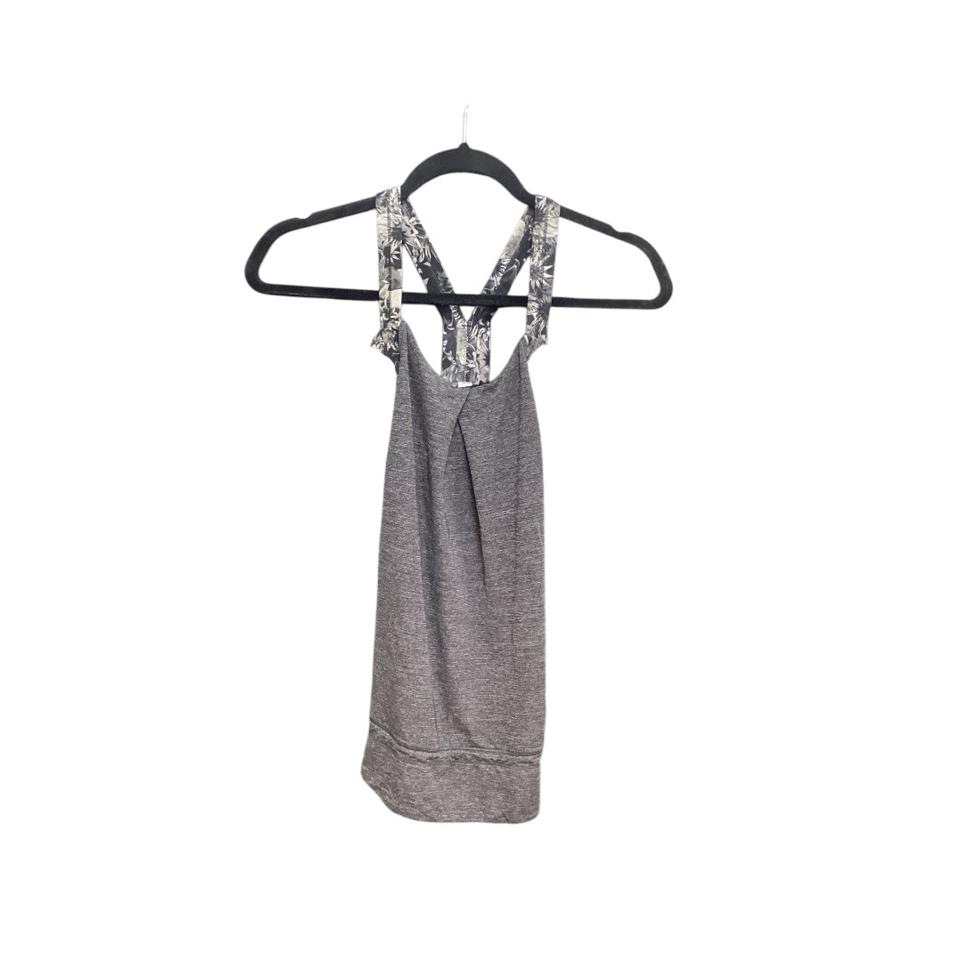 Athletic Tank Top By Lululemon In Grey, Size: 2