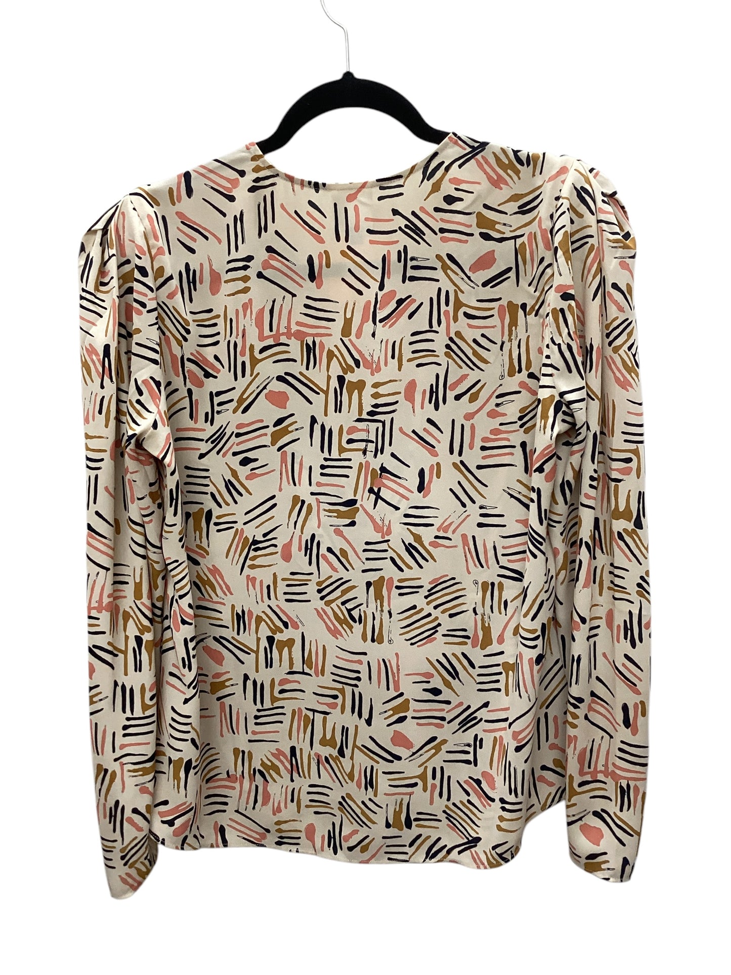 Top Long Sleeve By Cabi In Multi-colored, Size: S