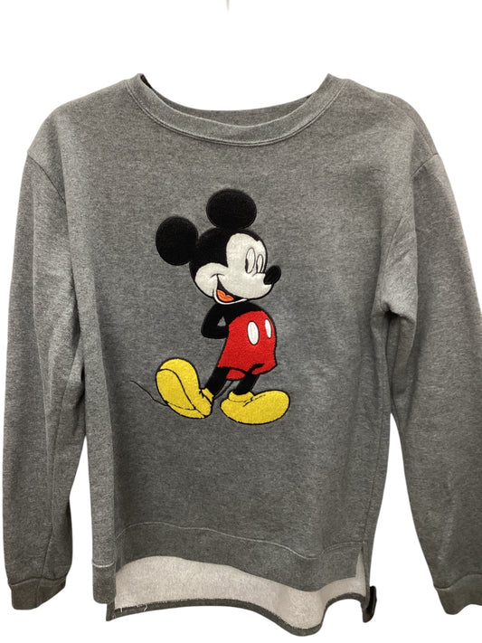 Top Long Sleeve By Disney Store In Grey, Size: M