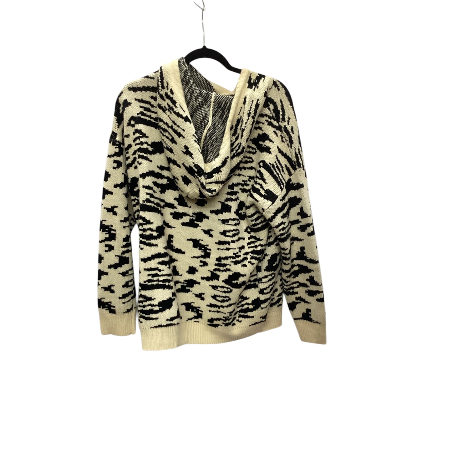 Sweatshirt Hoodie By Clothes Mentor In Animal Print, Size: L