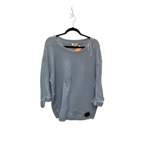 Top Long Sleeve By Umgee In Blue, Size: M