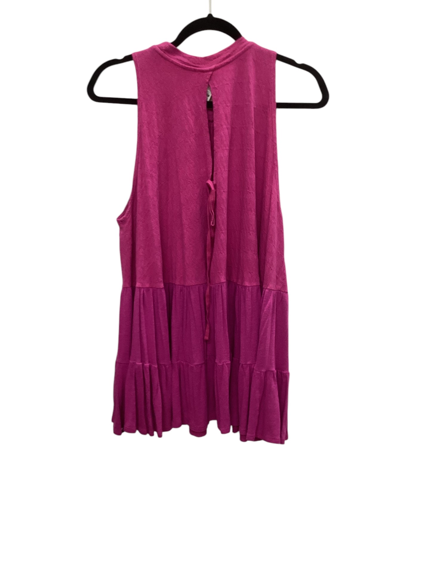 Top Sleeveless By Free People In Purple, Size: S