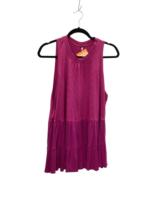 Top Sleeveless By Free People In Purple, Size: S