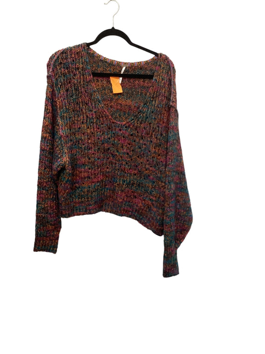 Sweater By Free People In Multi-colored, Size: Xs