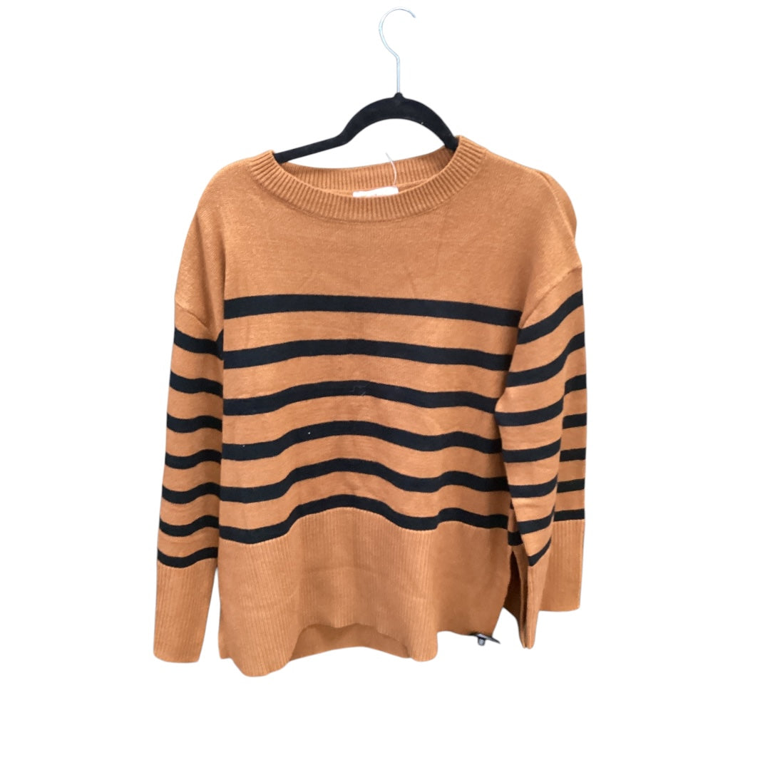 Sweater By Clothes Mentor In Brown, Size: M