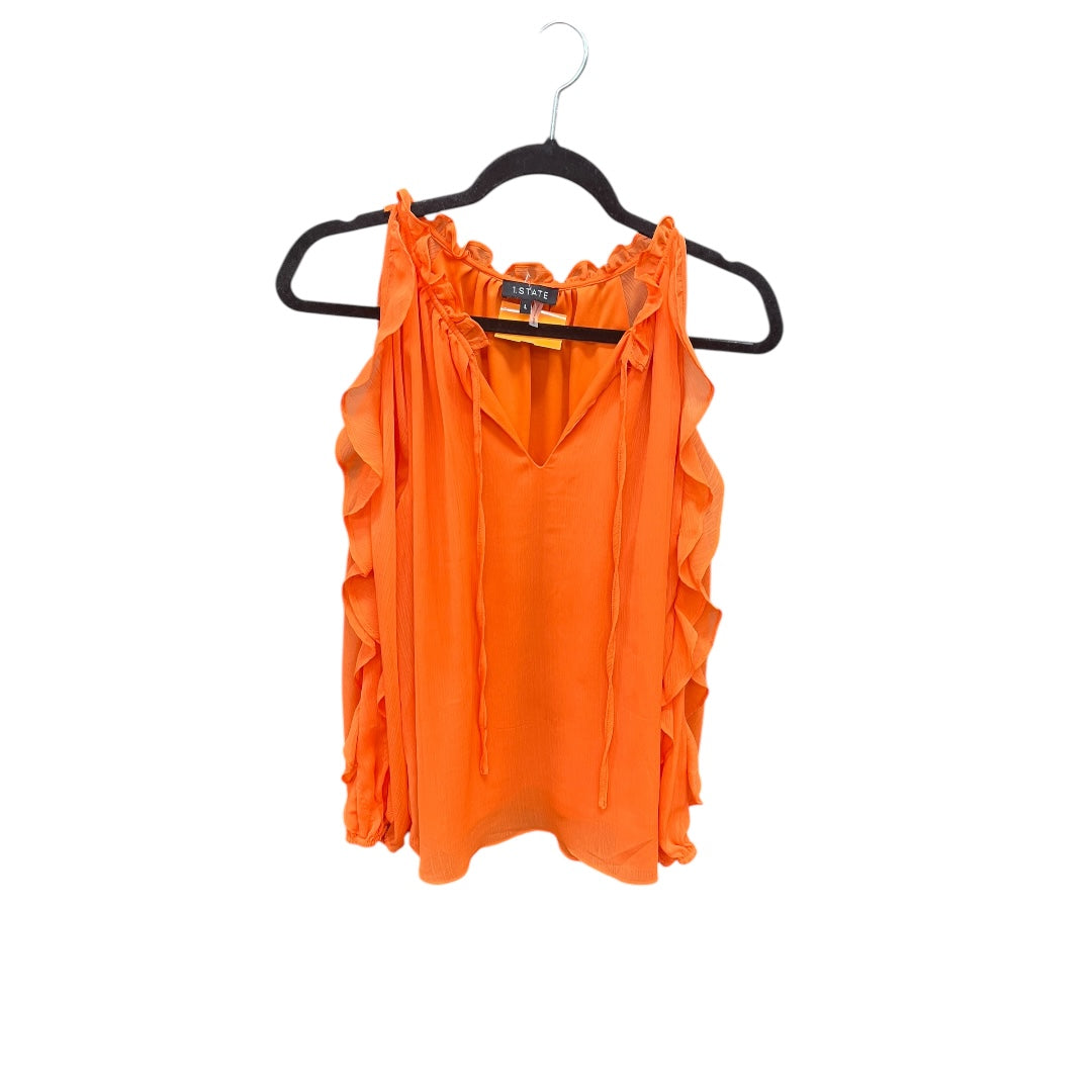 Top Long Sleeve By 1.state In Orange, Size: L