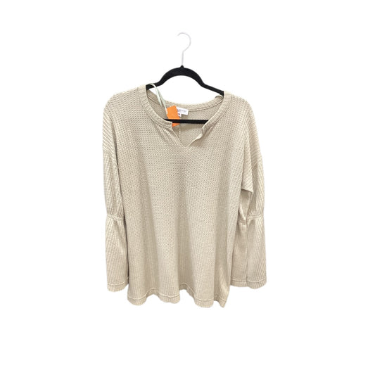 Top Long Sleeve By Clothes Mentor In Green, Size: M