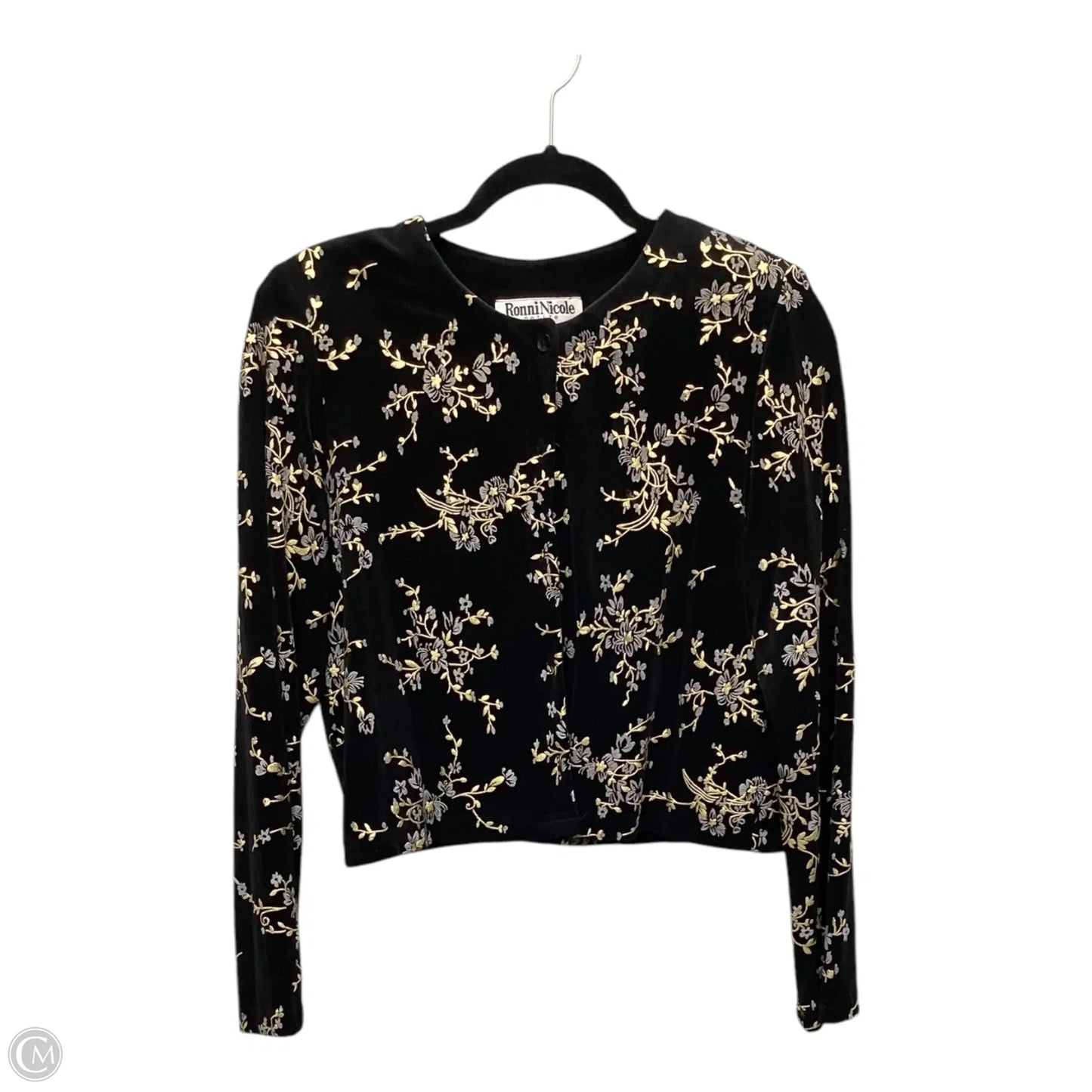 Blazer By Ronnie Nicole In Black, Size: L