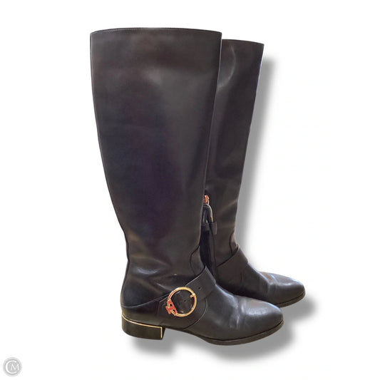 Boots Designer By Tory Burch In Black, Size: 8