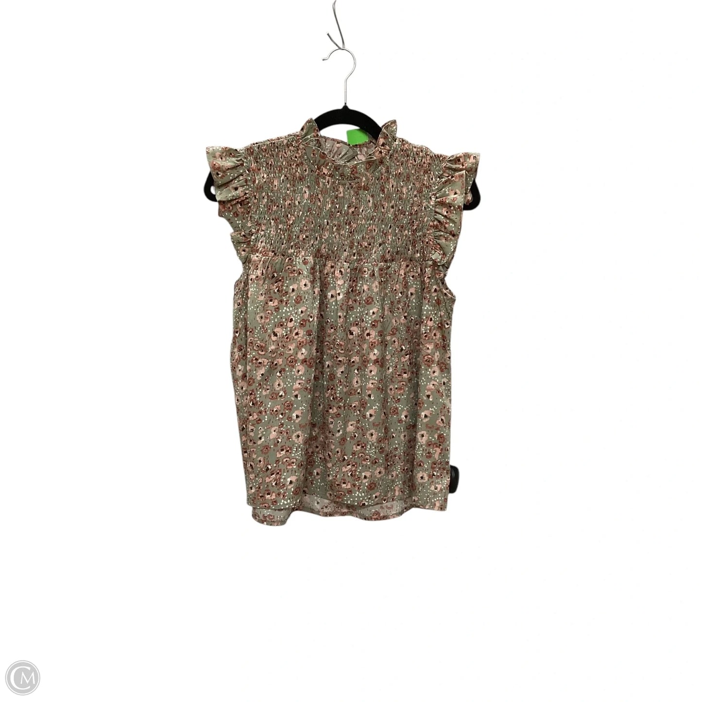 Top Sleeveless By Thml In Green, Size: Xs