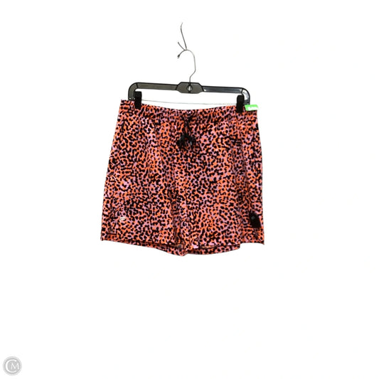 Athletic Shorts By Fabletics In Animal Print, Size: L