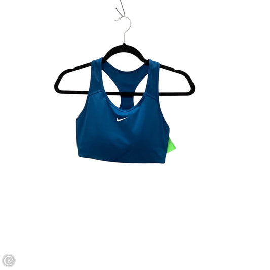 Athletic Bra By Nike Apparel In Blue, Size: M