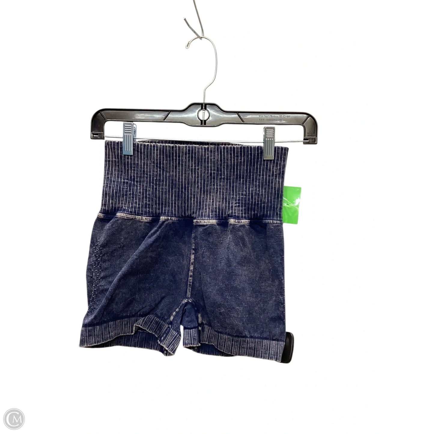 Athletic Shorts By Free People In Blue Denim, Size: Xs