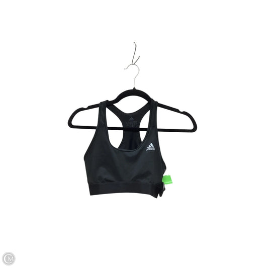 Athletic Bra By Adidas In Black, Size: S