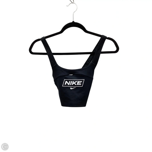 Athletic Bra By Nike Apparel In Black, Size: M