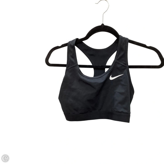 Athletic Bra By Nike Apparel In Black, Size: M