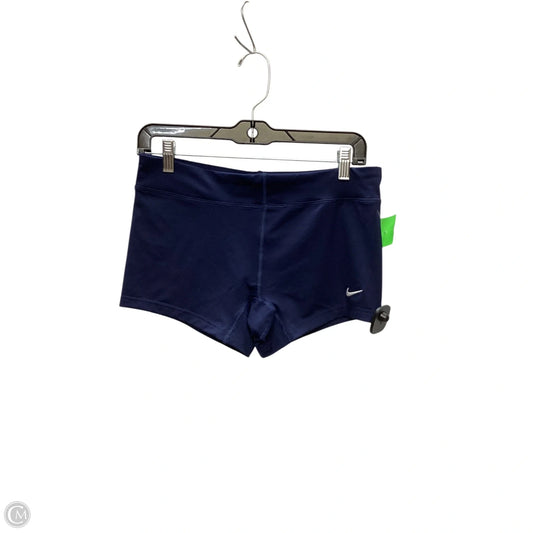 Athletic Shorts By Nike Apparel In Navy, Size: M