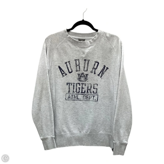 Sweatshirt Crewneck By Clothes Mentor In Grey, Size: L