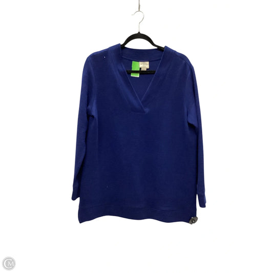 Sweatshirt Crewneck By St Johns Bay In Blue, Size: L