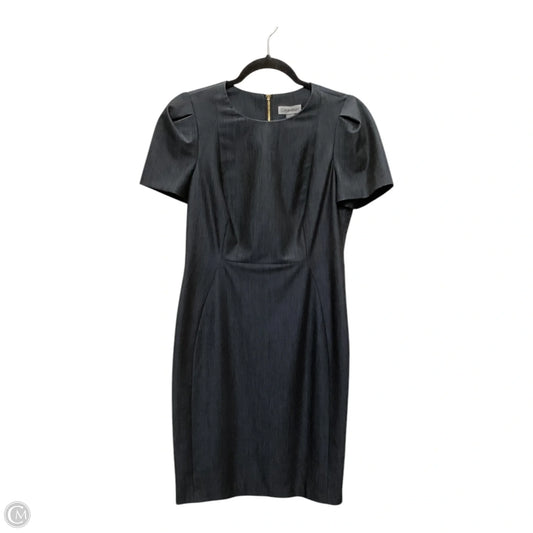 Dress Work By Calvin Klein In Black, Size: 6