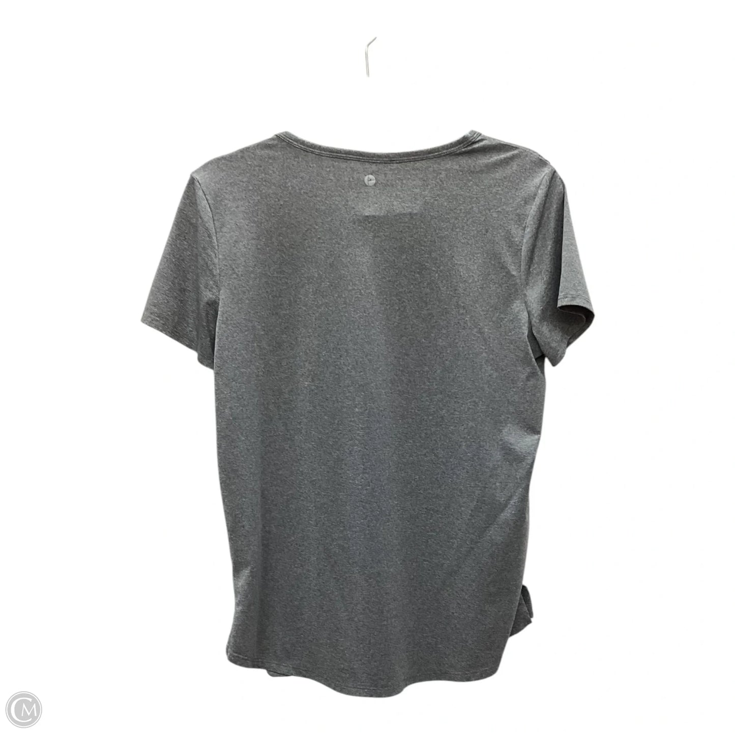 Athletic Top Short Sleeve By 90 Degrees By Reflex In Grey, Size: M