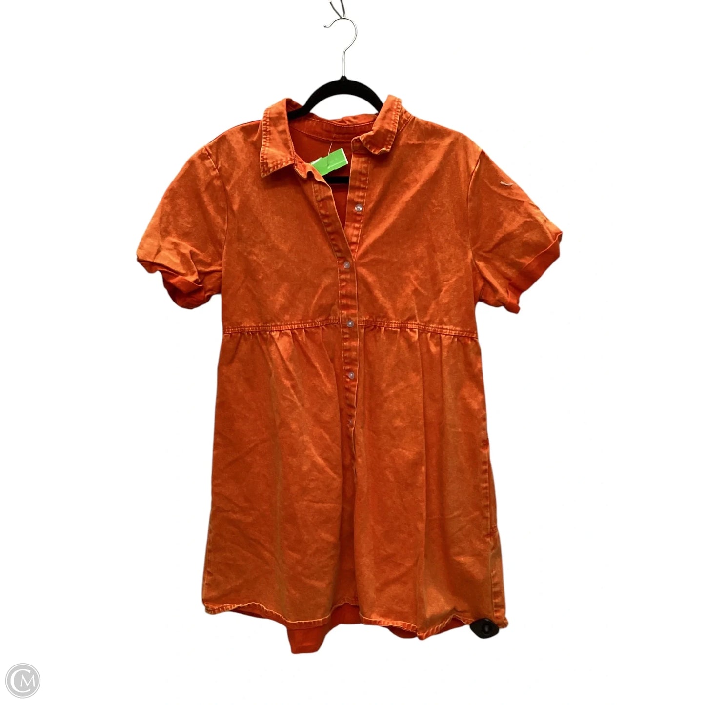 Dress Casual Short By Clothes Mentor In Orange, Size: L