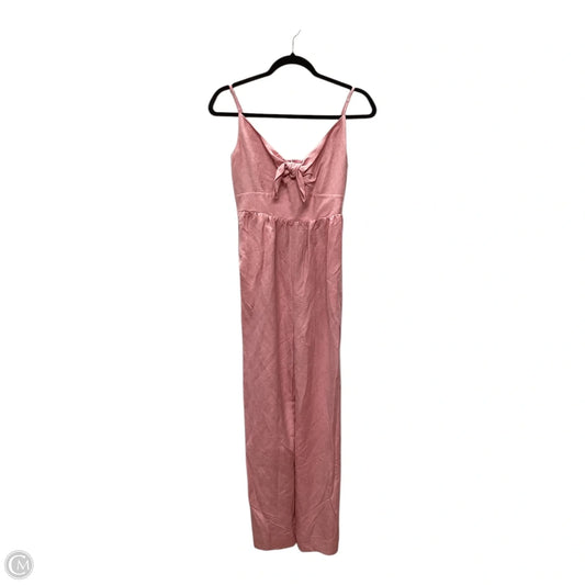 Jumpsuit By Loft In Pink, Size: 0