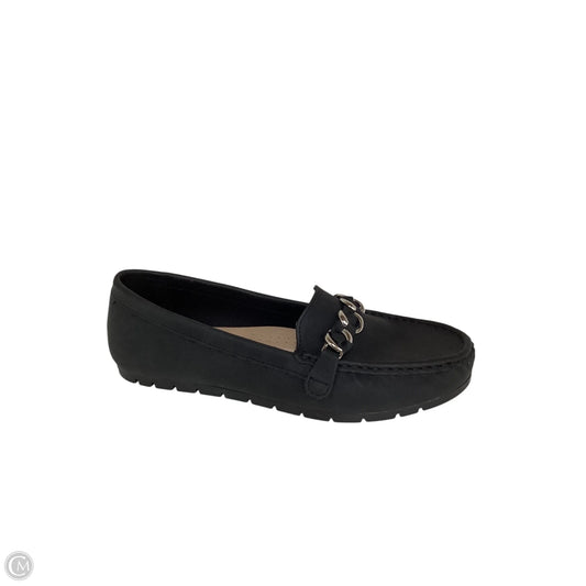 Shoes Flats By Clothes Mentor In Black, Size: 8.5