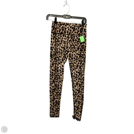 Athletic Leggings By Victorias Secret In Animal Print, Size: S