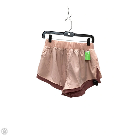 Athletic Shorts By Pink Lily In Pink, Size: S