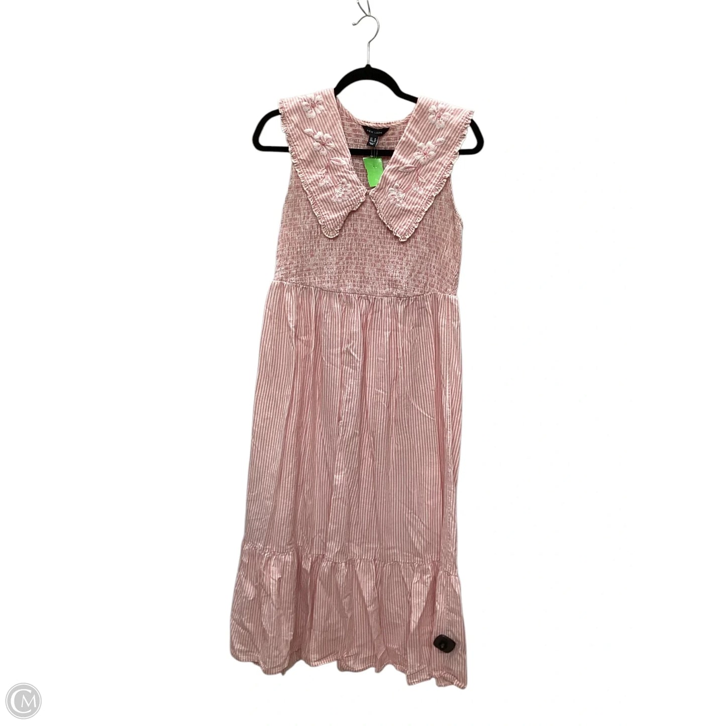 Dress Casual Maxi By New Look In Pink, Size: L