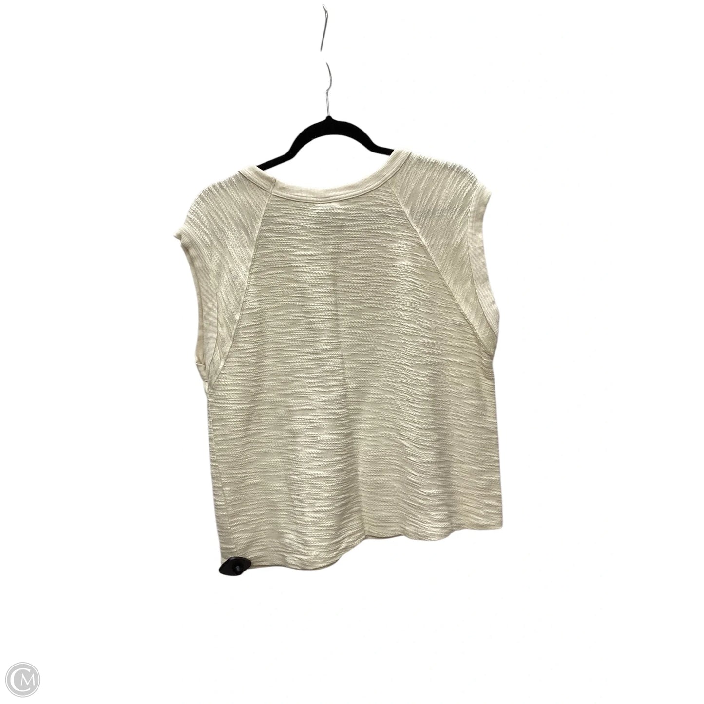 Top Sleeveless By Universal Thread In Cream, Size: M