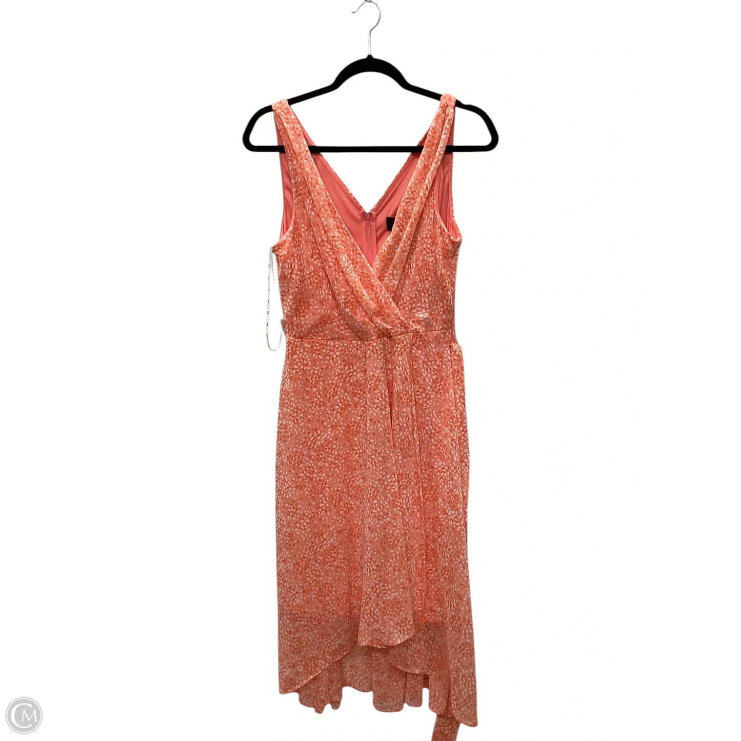 Dress Casual Short By Dkny In Orange, Size: M